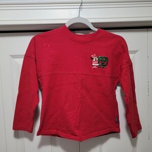 Red Kids Shirt with Character Design
